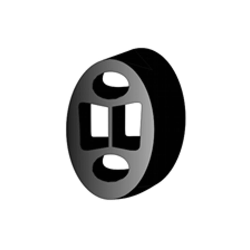 Pakoputkiston kumipalkki 14-0475