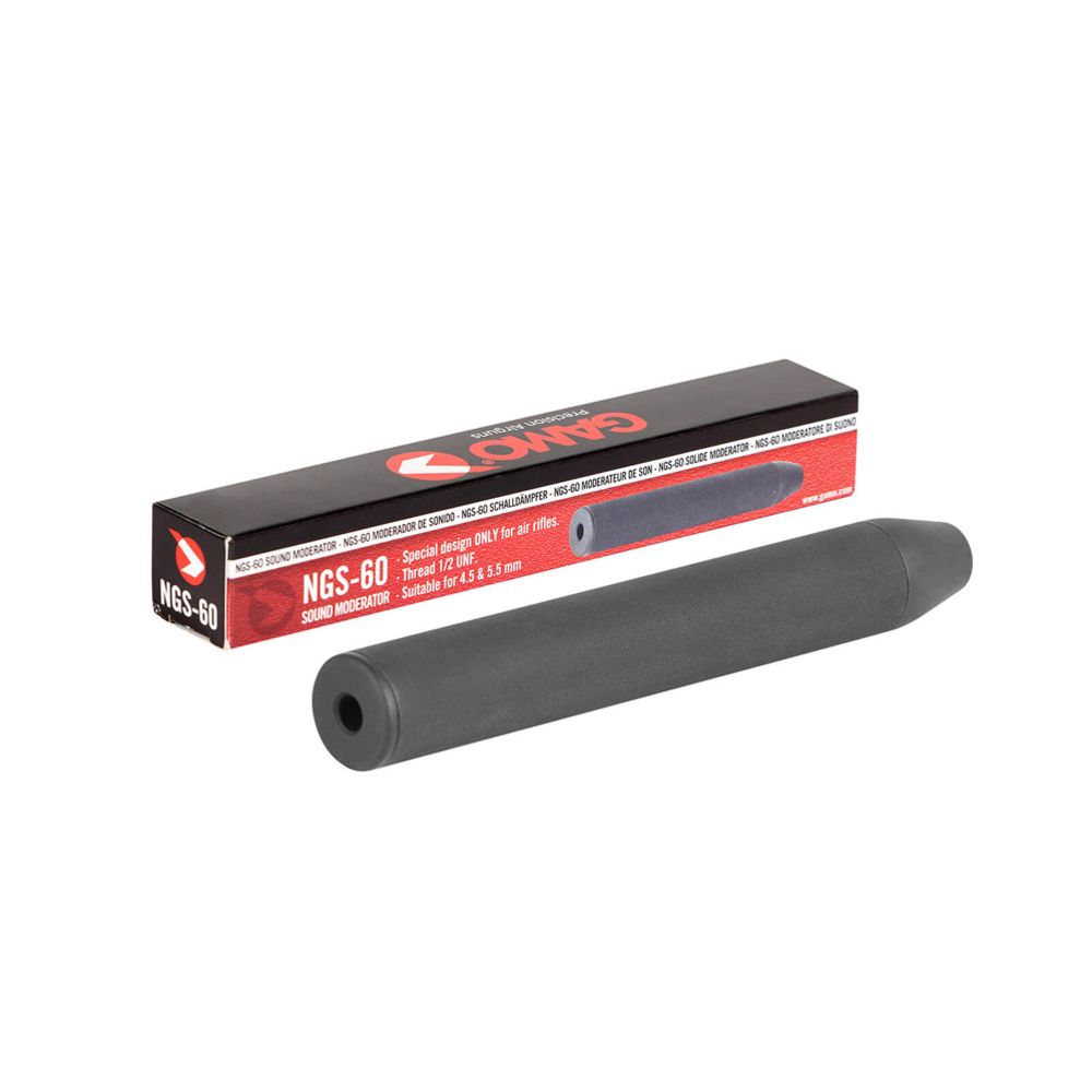 Gamo NGS-60 õhupüssi summuti must 1/2 UNF-keere