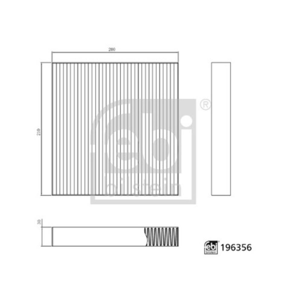 Raitisilmasuodatin 19-00375