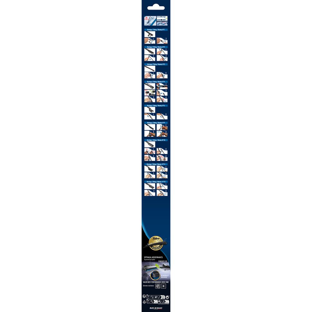 Valeo X-trm VF722 pyyhkijänsulkapari 60 + 47,5 cm