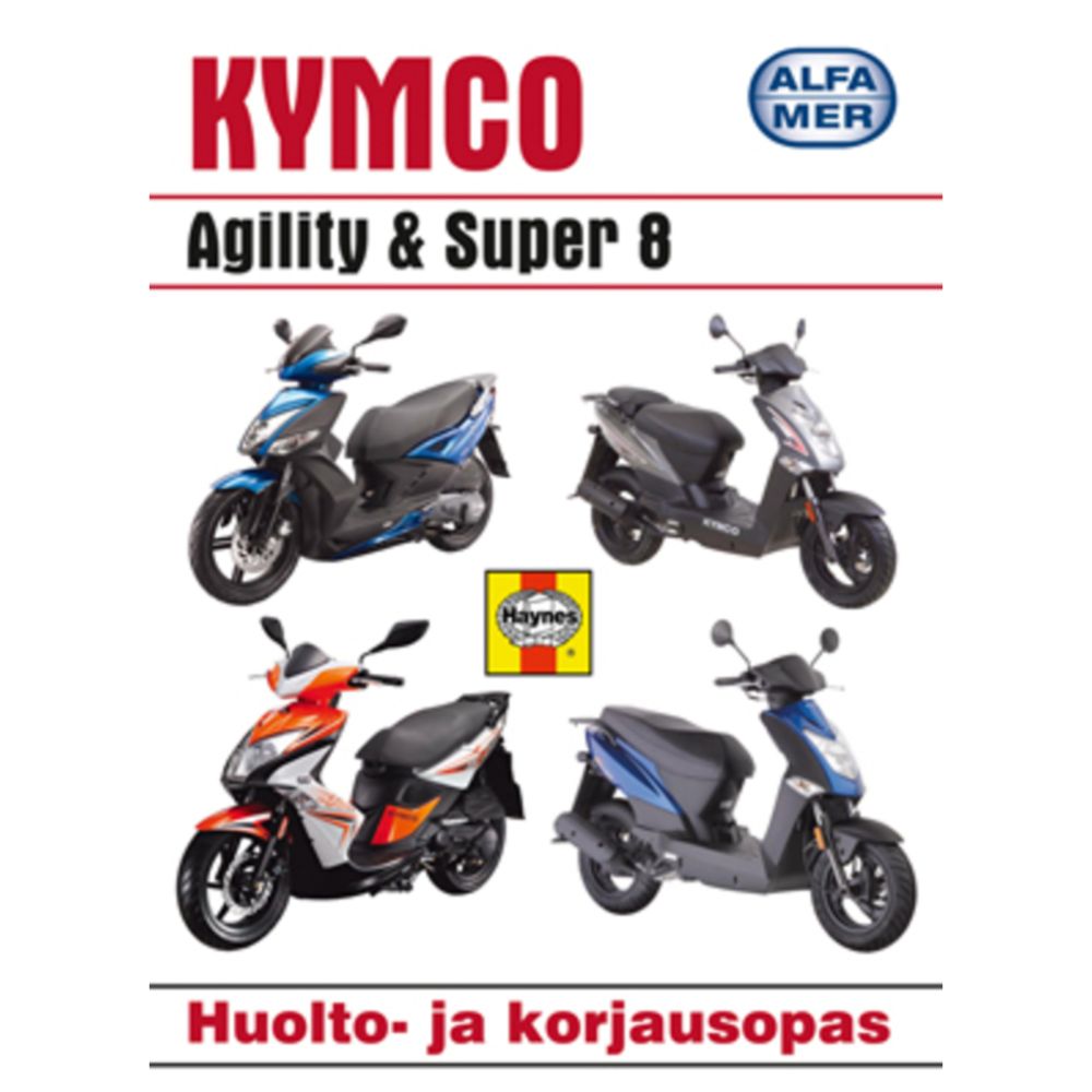 Korjausopas Kymco Agility & Super 8 2005-2015
