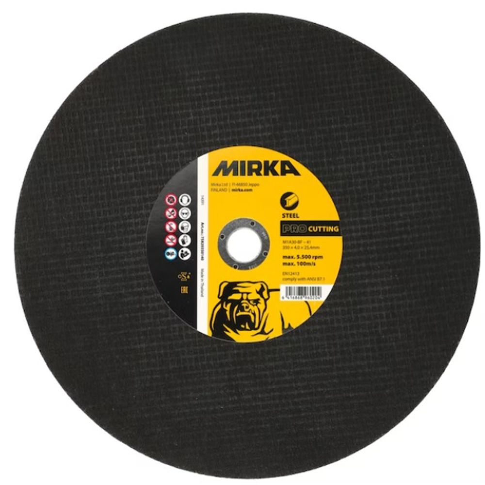 Mirka PRO katkaisulaikka metallinkatkaisukoneeseen 350 mm