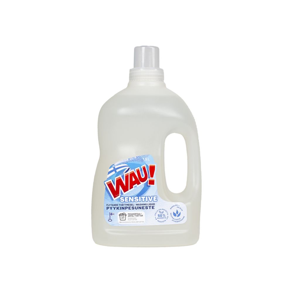 WAU pyykinpesuneste 1,5 L Sensitive