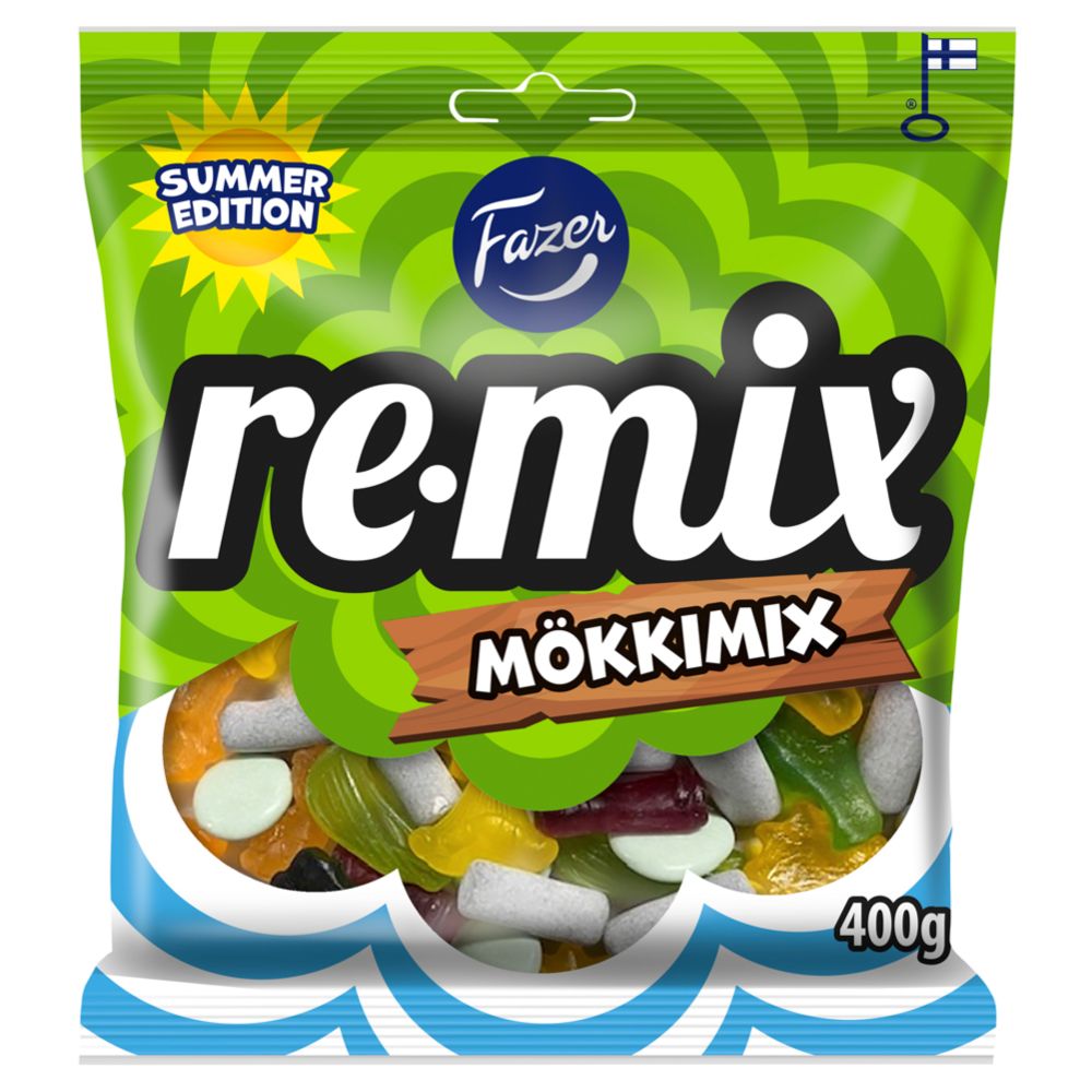 Remix Mökkimix karkkipussi 400 g