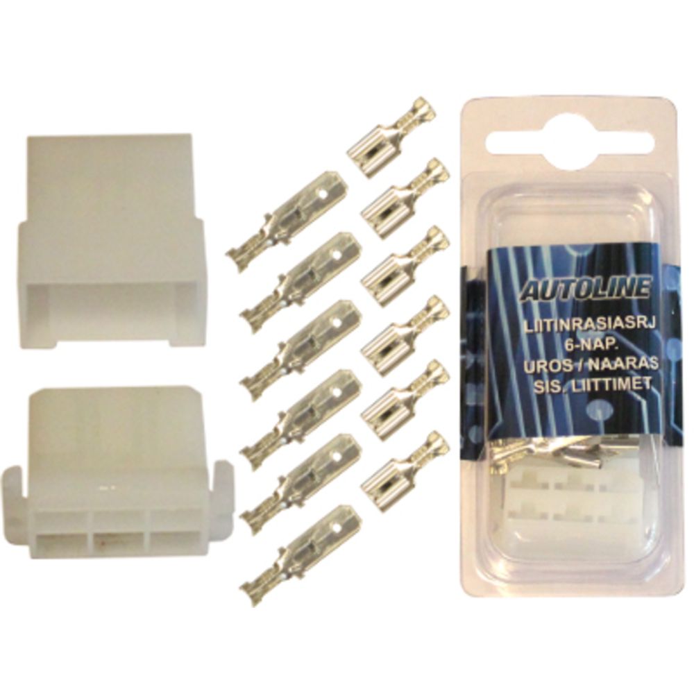 Kontaktdonssats 6-polig