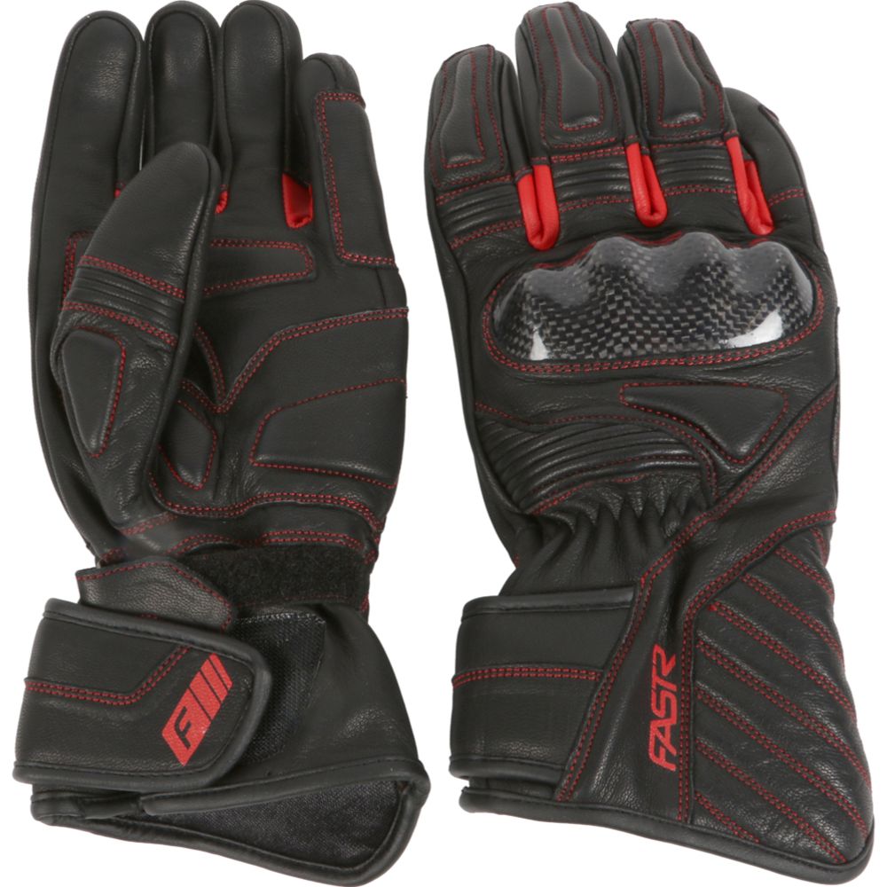 Fastr Race ajohanskat musta/punainen XL