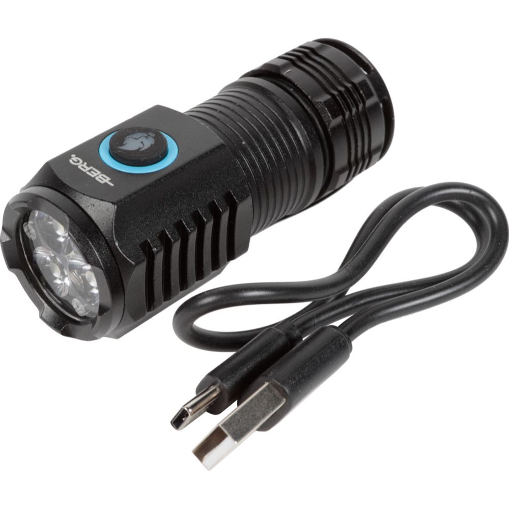 Berg laetav mini LED-taskulamp, 30 W, 2000 lm