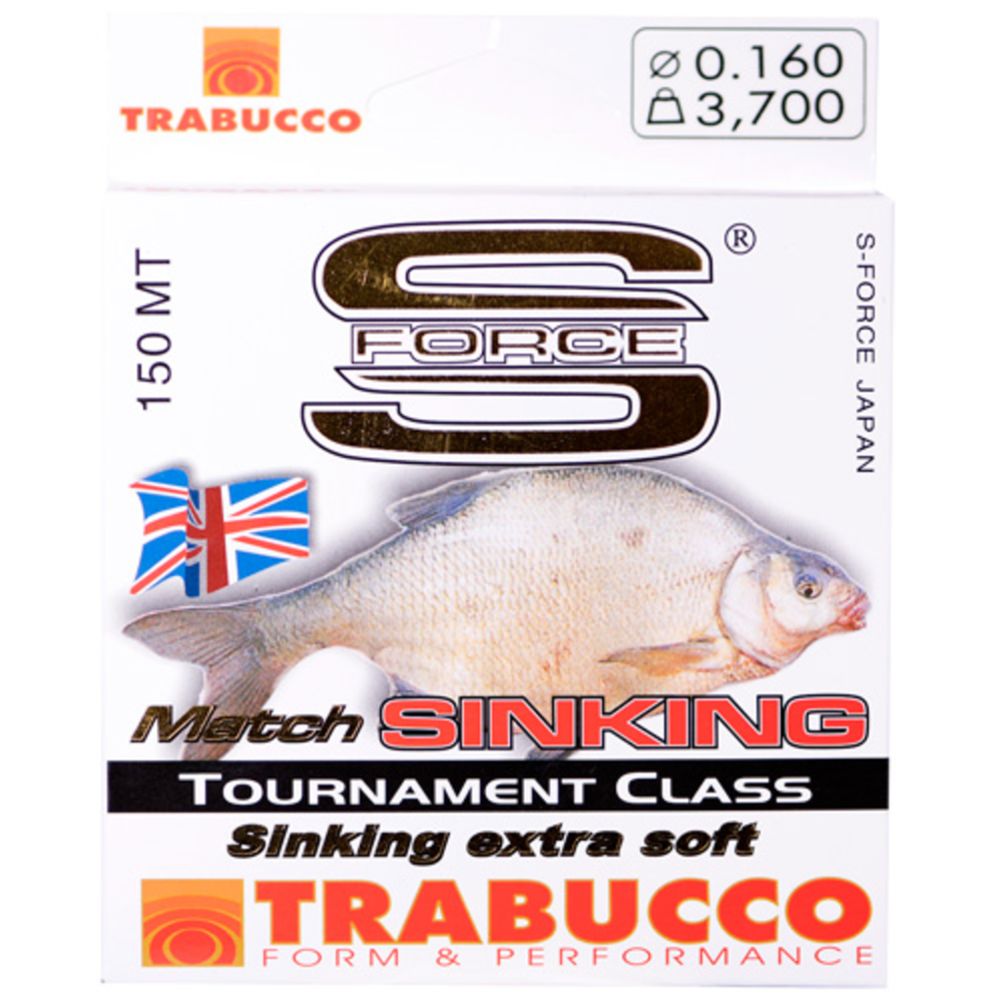 Trabucco S-Force Match Sinking monofiilnöör