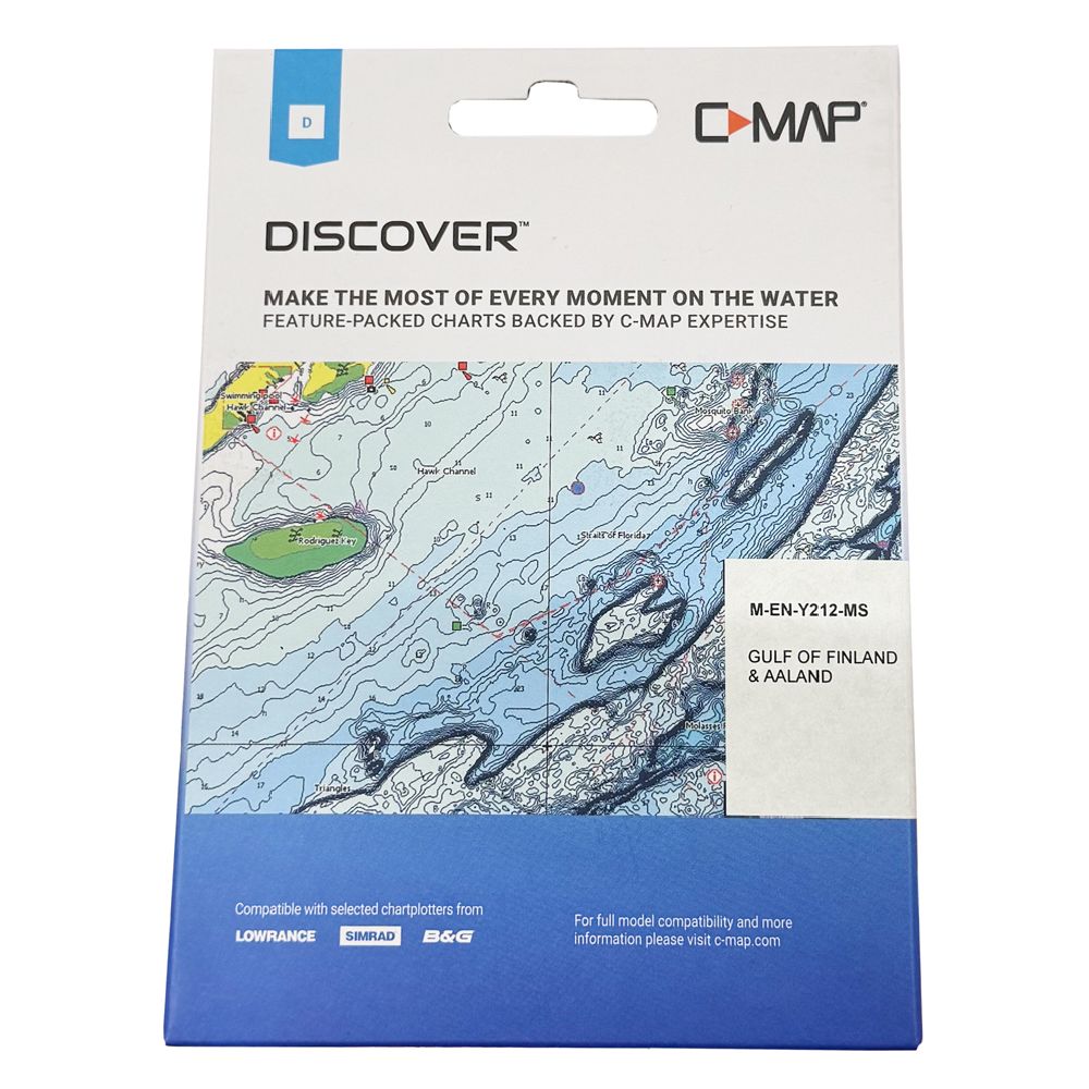 C-MAP Discover Y212 merekaart, Soome laht ja Ahvenamaa
