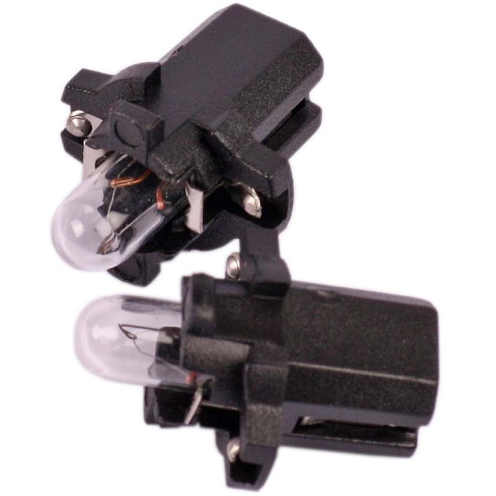 B8,3d (BAX10s) plastsockellampa 12 V/1,2 W 2 st.