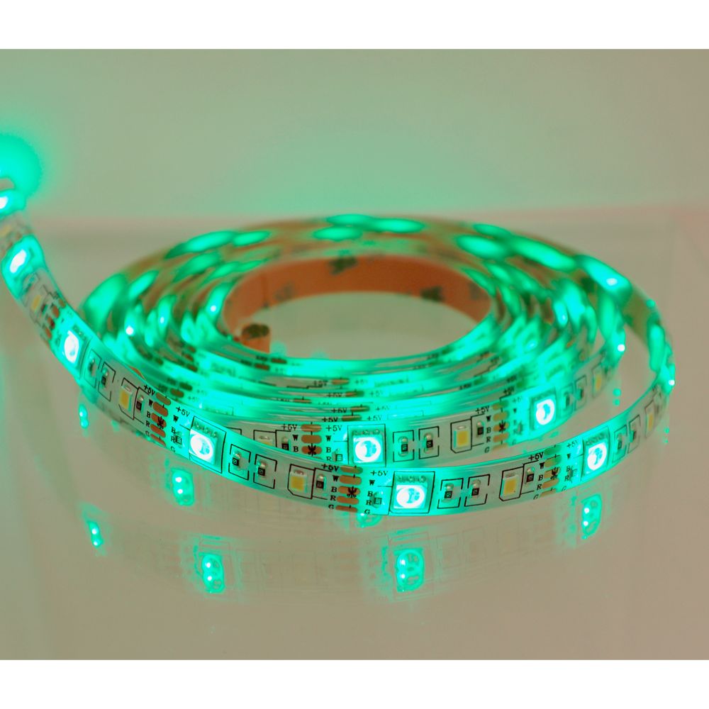 Led Energie RGB-W LED USB-pesa ja puldiga valgusriba, IP20 3 m