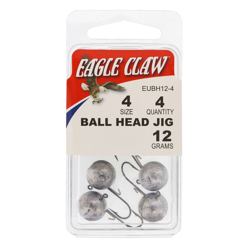 Eagle Claw jiggskalle 4 st