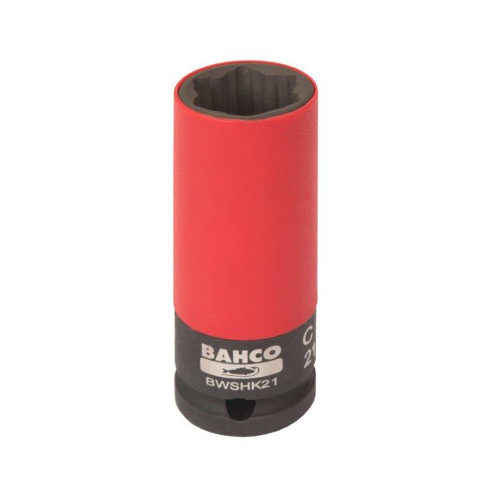 Bahco BWSHK21 hjulmutterhylsa för aluminiumfälgar Kia/Huyndai 1/2" 21 mm