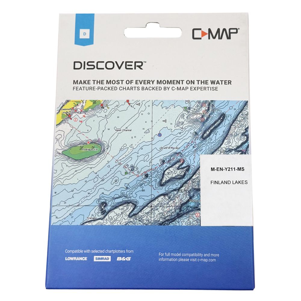 C-MAP Discover Y211 Finlands inlandsvatten och havsområden