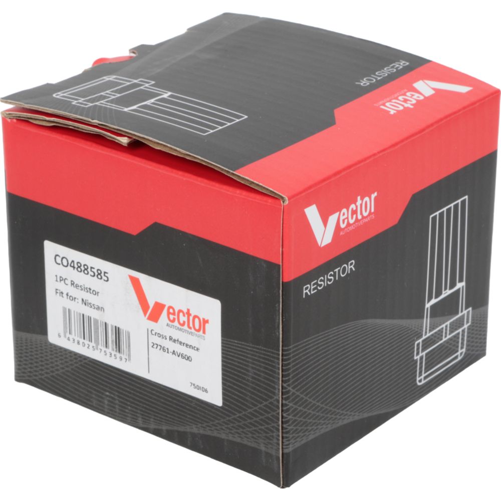 Vastus, sisäilmantuuletin 48-8585