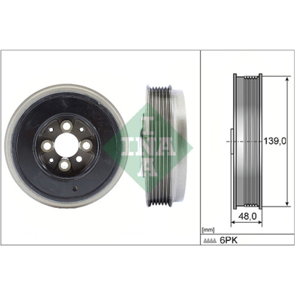 Kampiakselin hihnapyörä 30-0789