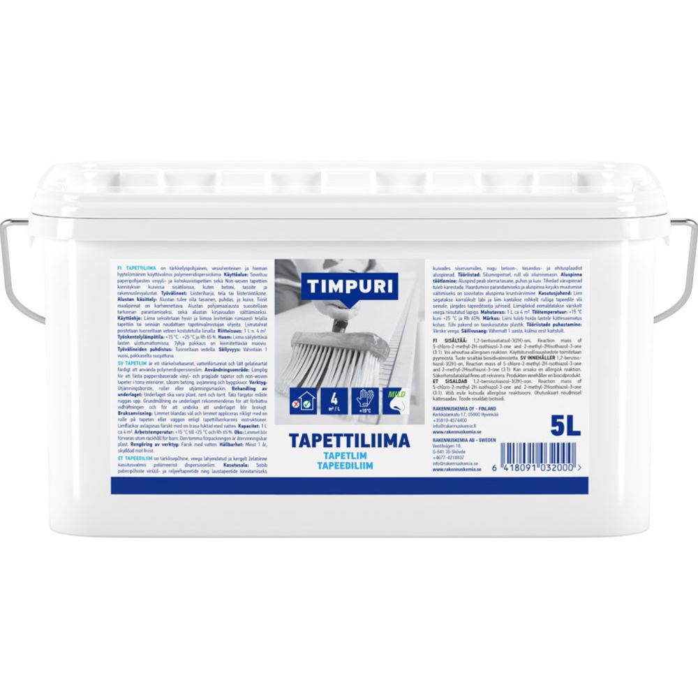 Timpuri tapeediliim, 5 l