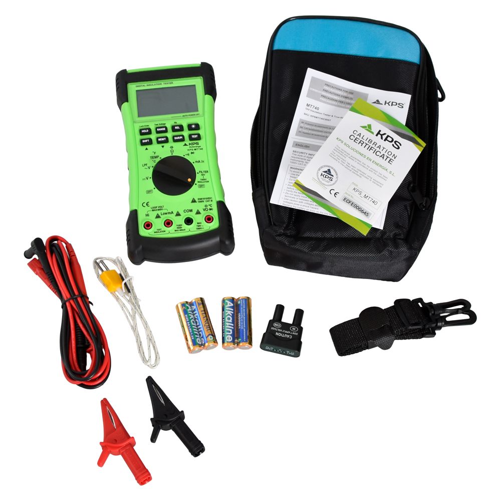 KPS MT740 Isolatsioonitakistuse-/ Multimeeter