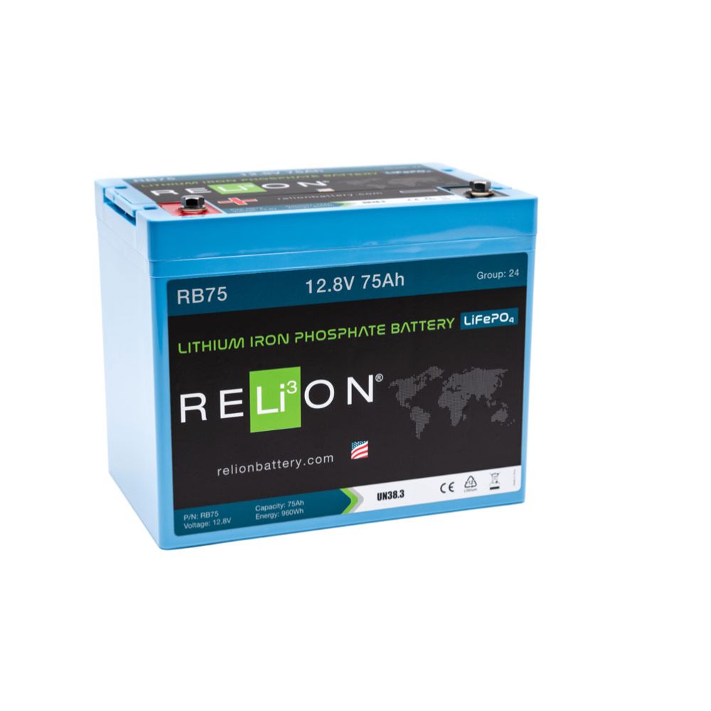 RELiON RB75 4SC LiFepo4 Lithium akku 75Ah 12.8V