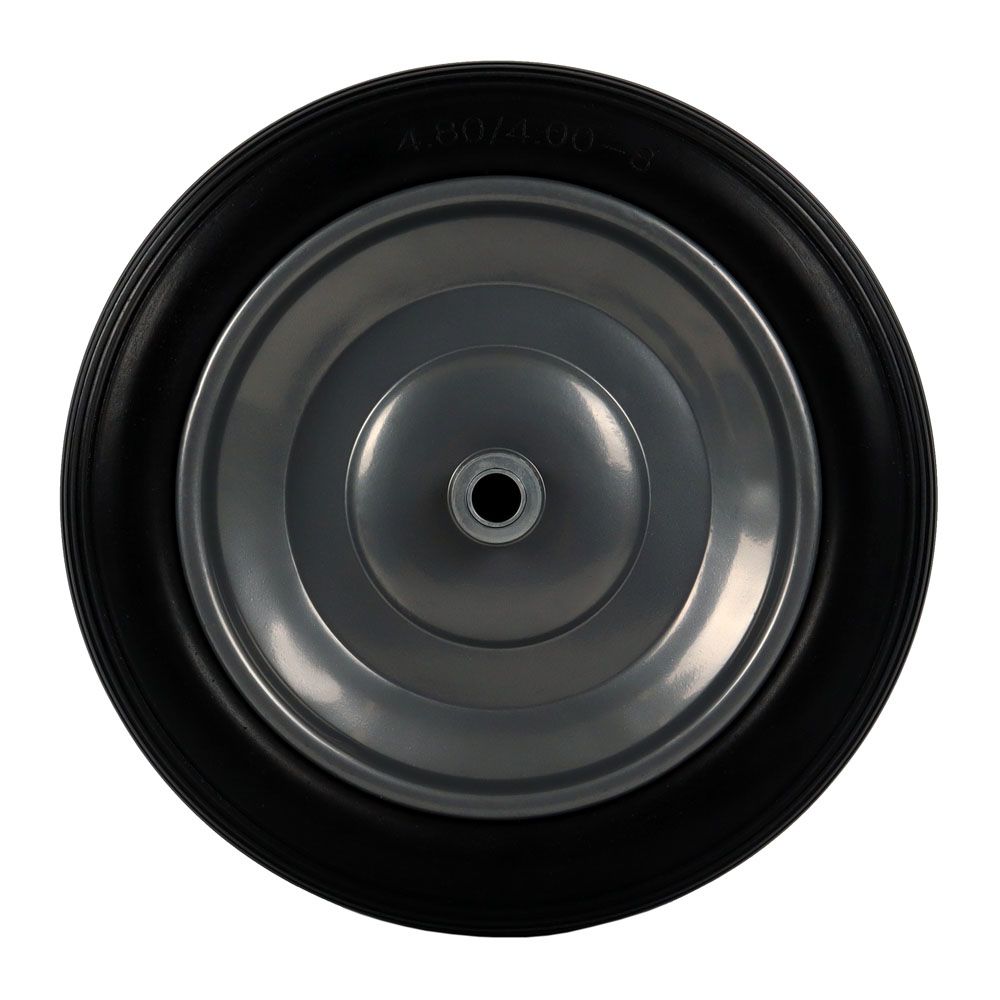 Kottikärryn pyörä puhkeamaton 4,00 x 8 metallivanne