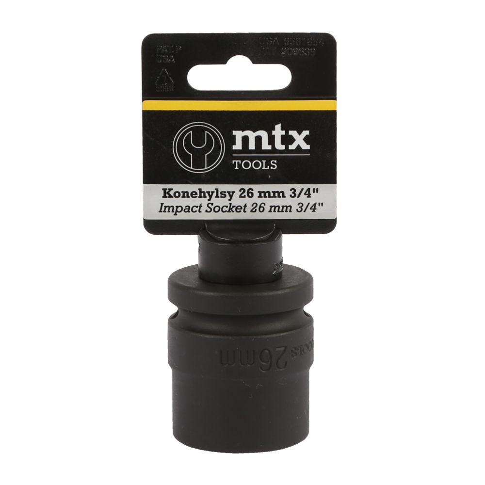 MTX Tools konehylsy 26 mm 3/4"