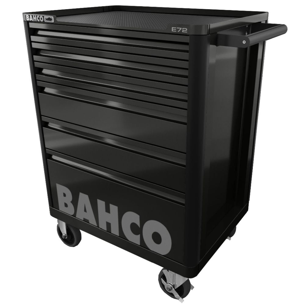 Bahco 1472K6BLACK verktygsvagn E72 6 lådor svart