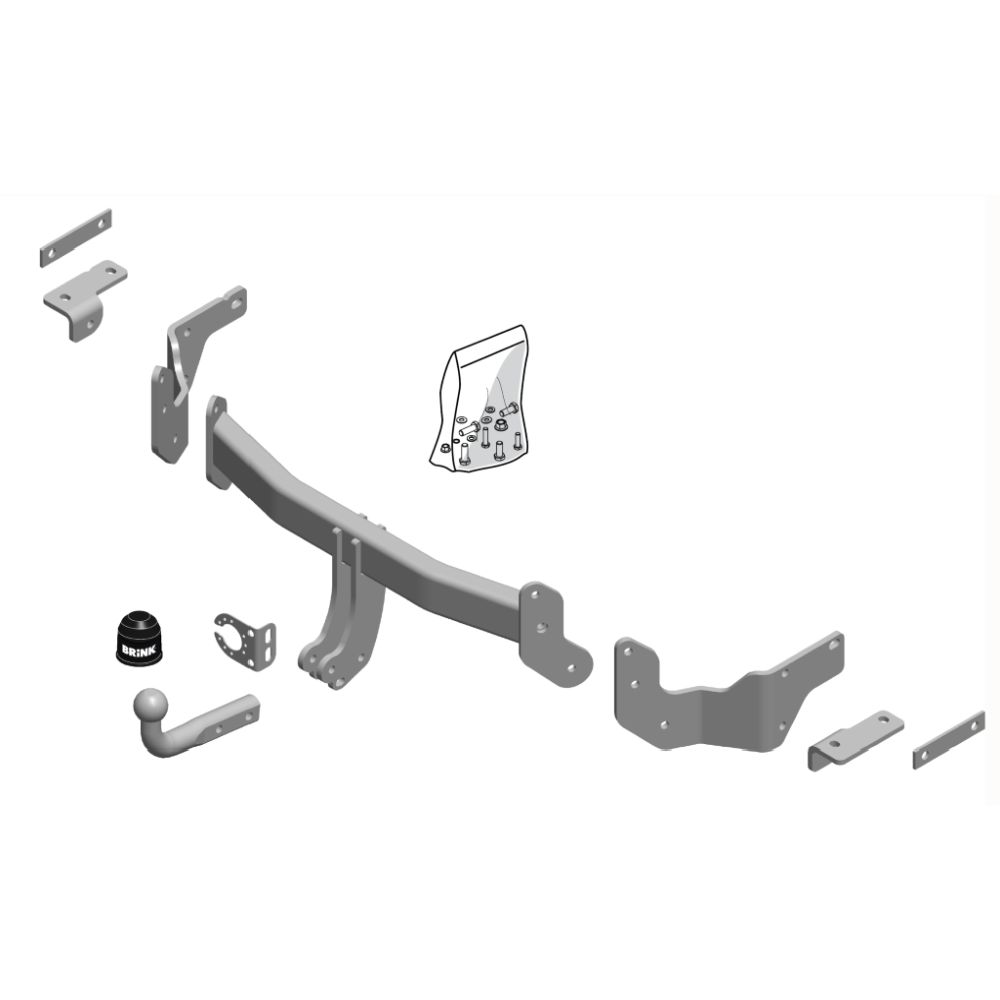 Vetokoukku Santa Fe/Sorento 12->