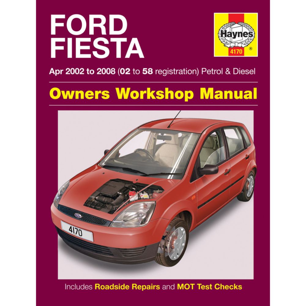Korjausopas Ford Fiesta ->05 englanninkielinen
