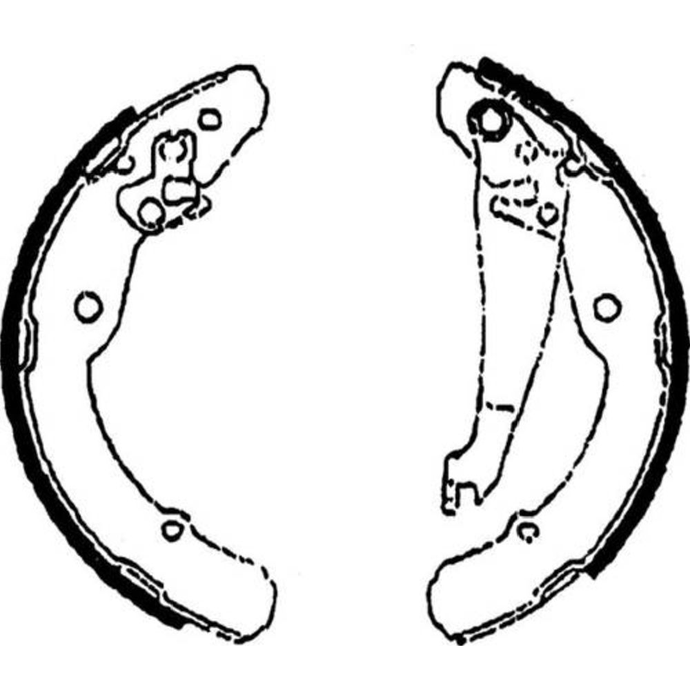 Bromsbackar, sats 22-3432