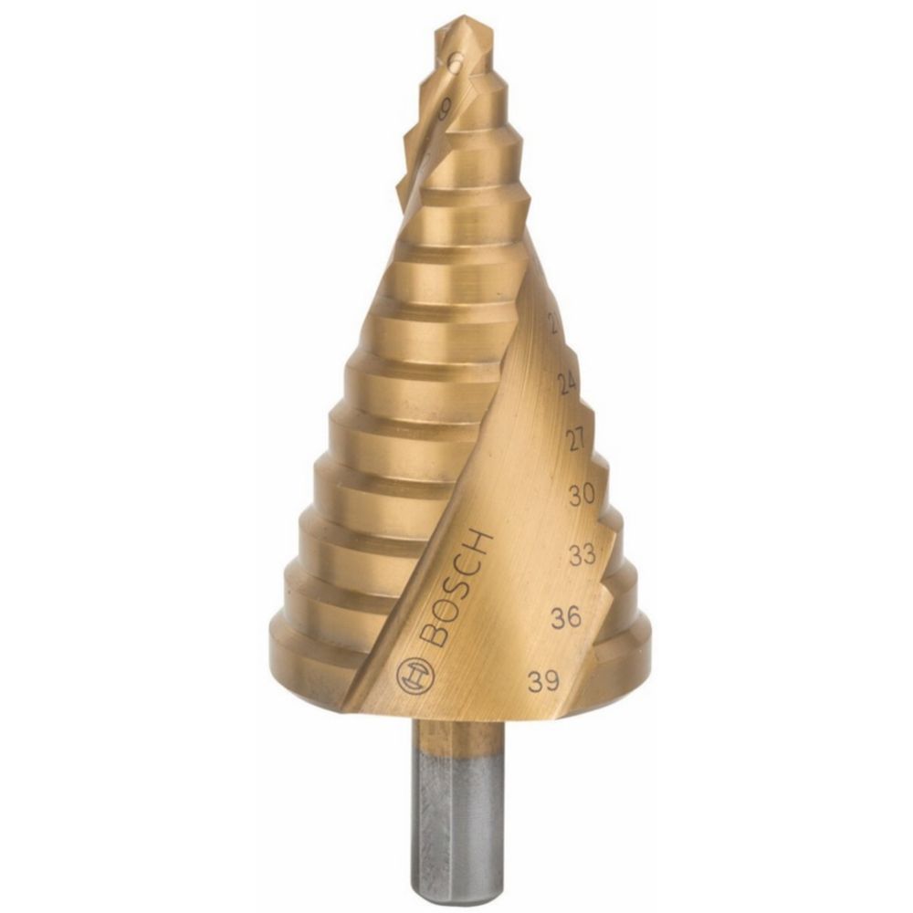 Bosch HSS-TiN astmeline puur 6-39 mm