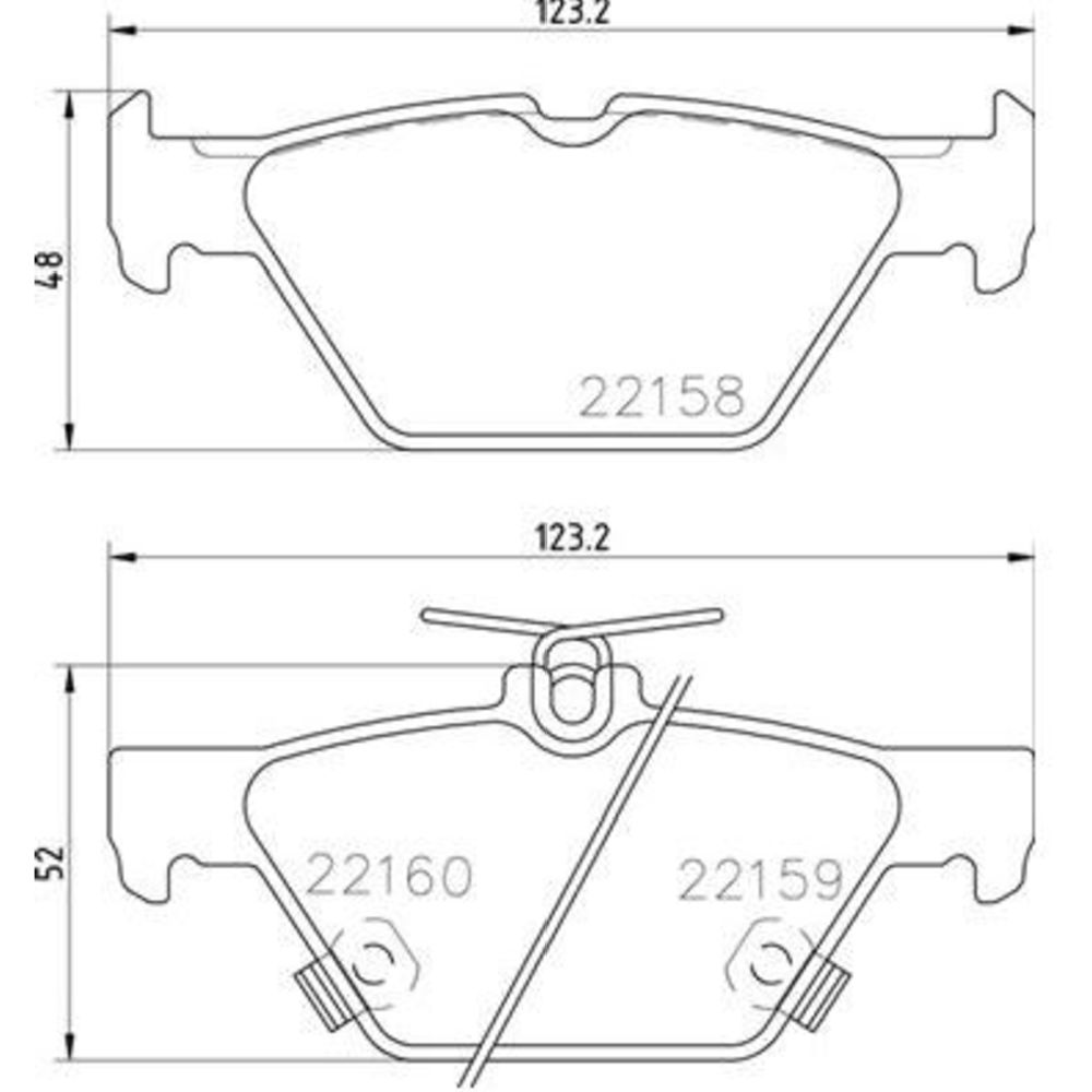 Piduriklotside komplekt 22-0558
