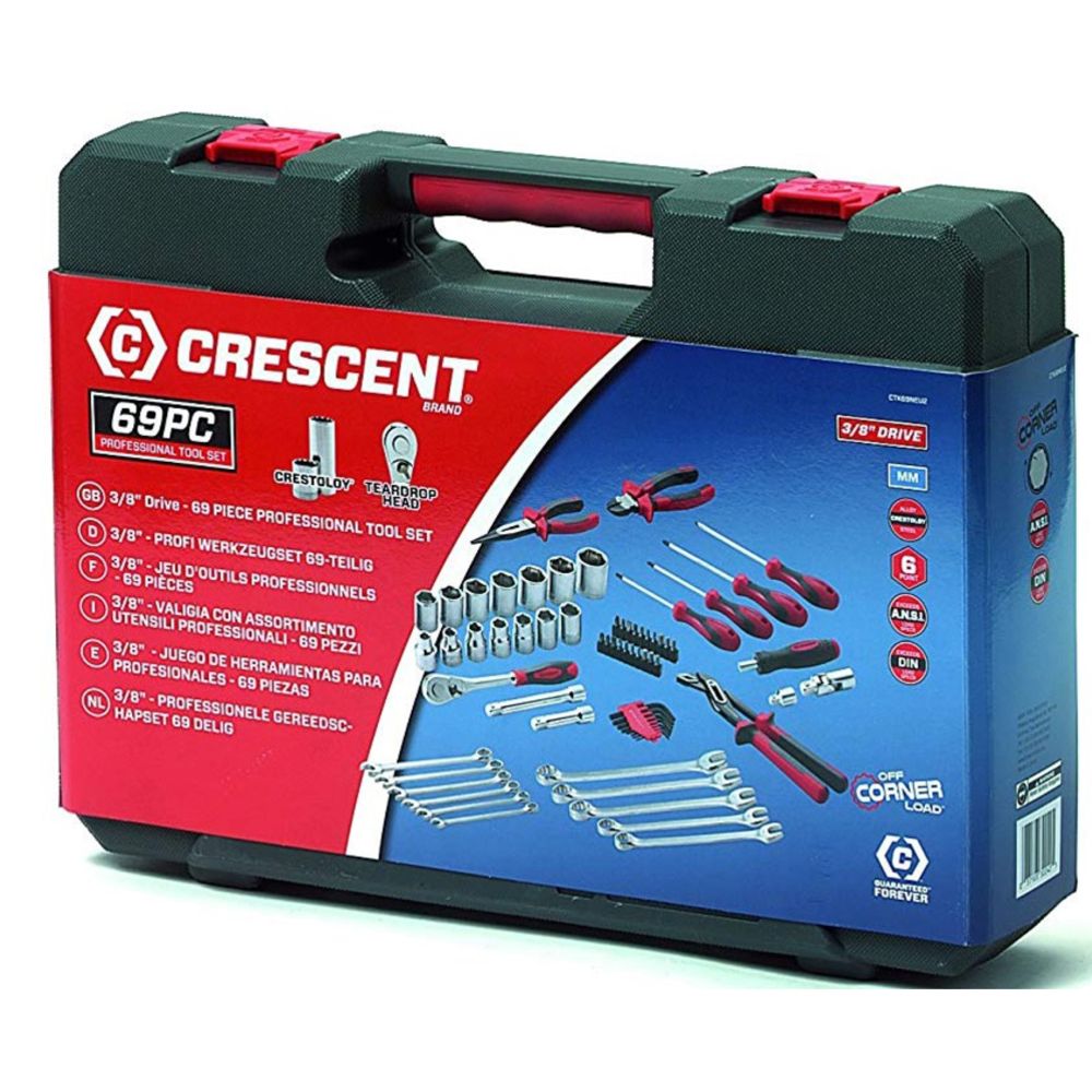 Crescent CTK69NEU2 tööriistakomplekt 69 osa