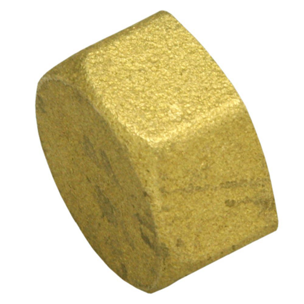 Ändplugg mässing 1/2’’