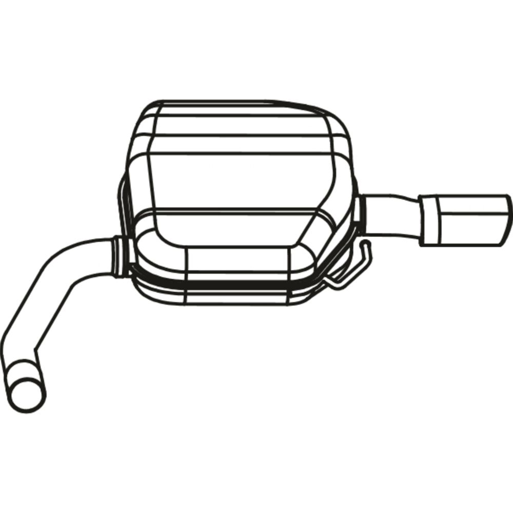 Takaäänenvaimentaja 14-76003