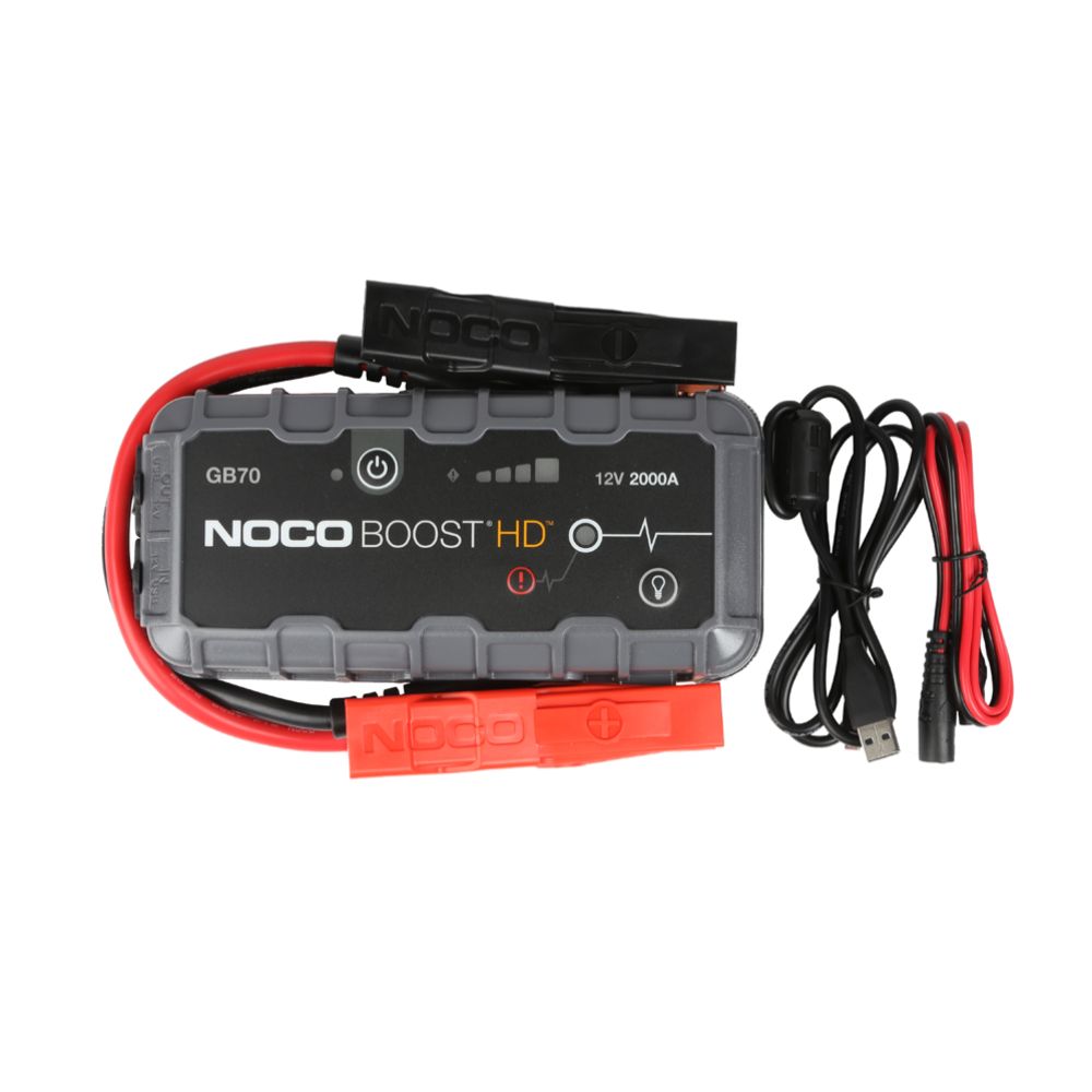 NOCO Boost HD GB70 apukäynnistin / varavirtalähde 2000 A, 12 V