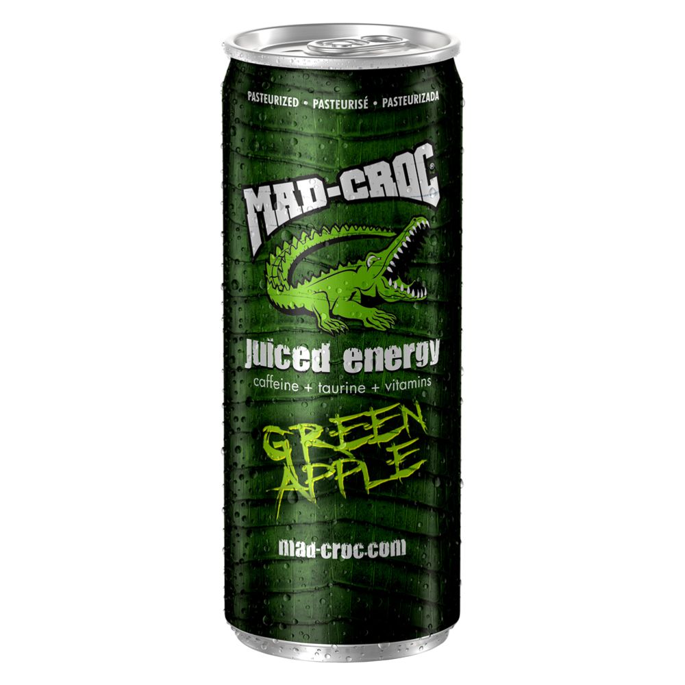 Mad-Croc Green Apple energiajuoma 0,25 l