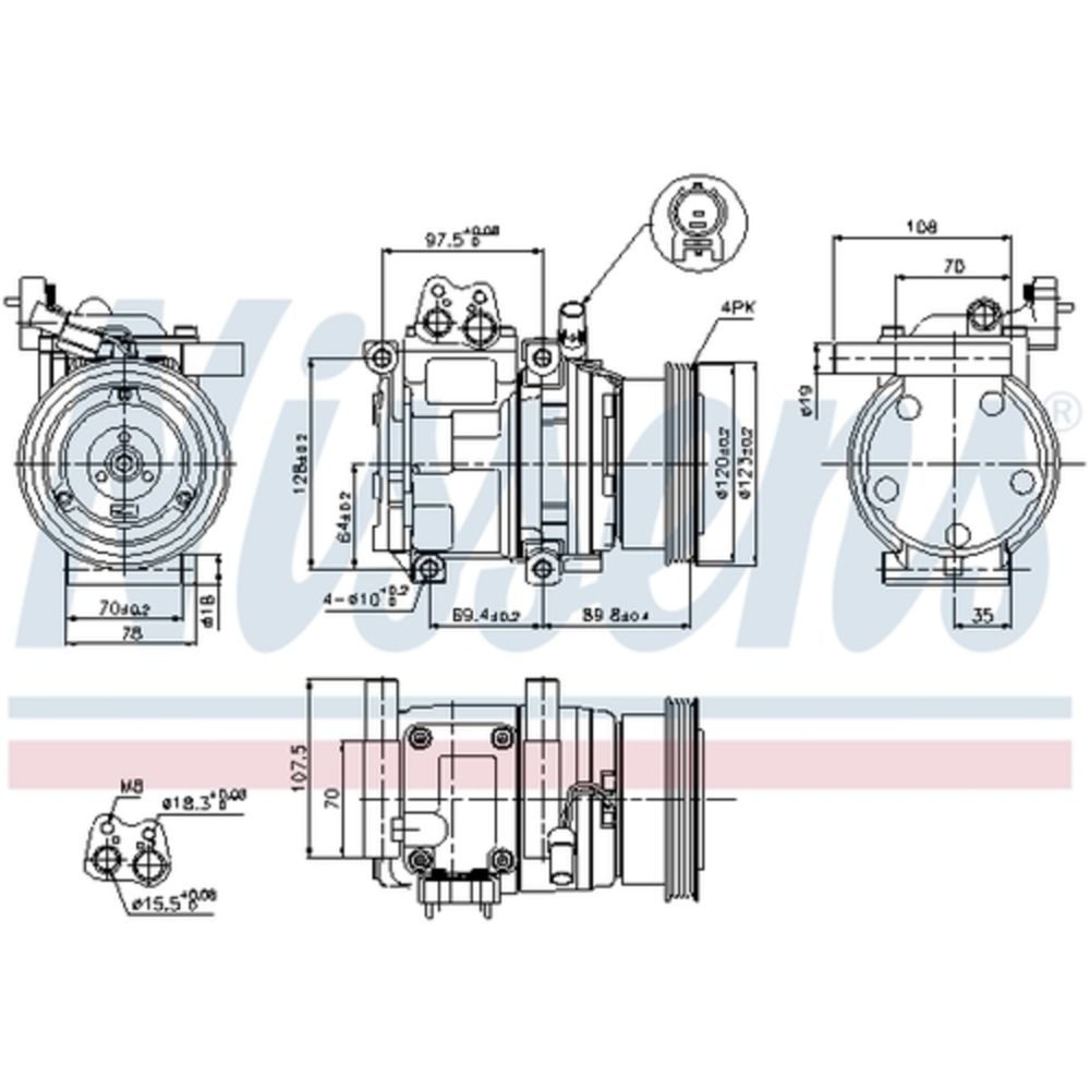 Kliimaseadme kompressor 30-00348