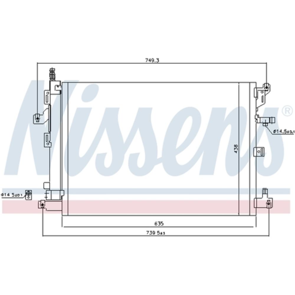 Kliimaseadme kondensaator 30-04045