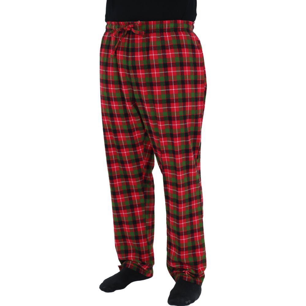 JahtiJakt miesten flanellihousut punainen