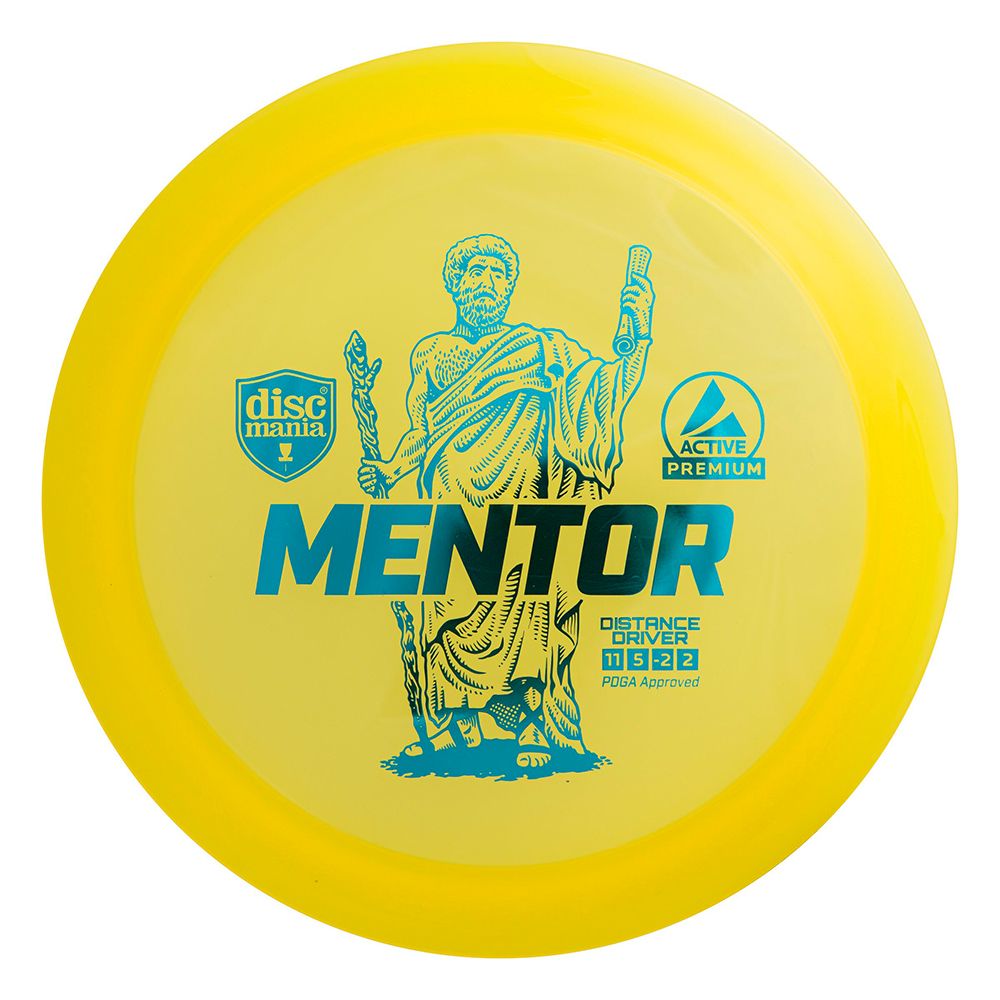 Discmania Active Premium Mentor driver gul