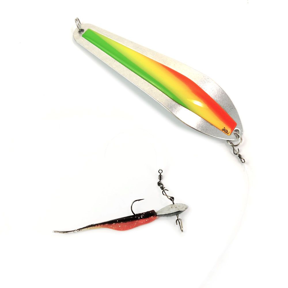 Jasu Pelti 120 mm blänke + jiggpirk 6 cm