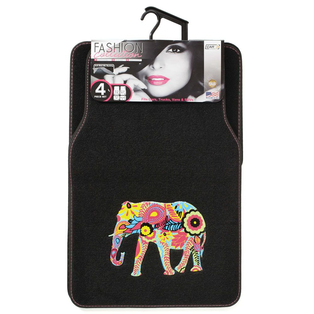 CARPET MAT INDIAN ELEPHANT UNIVERSAL