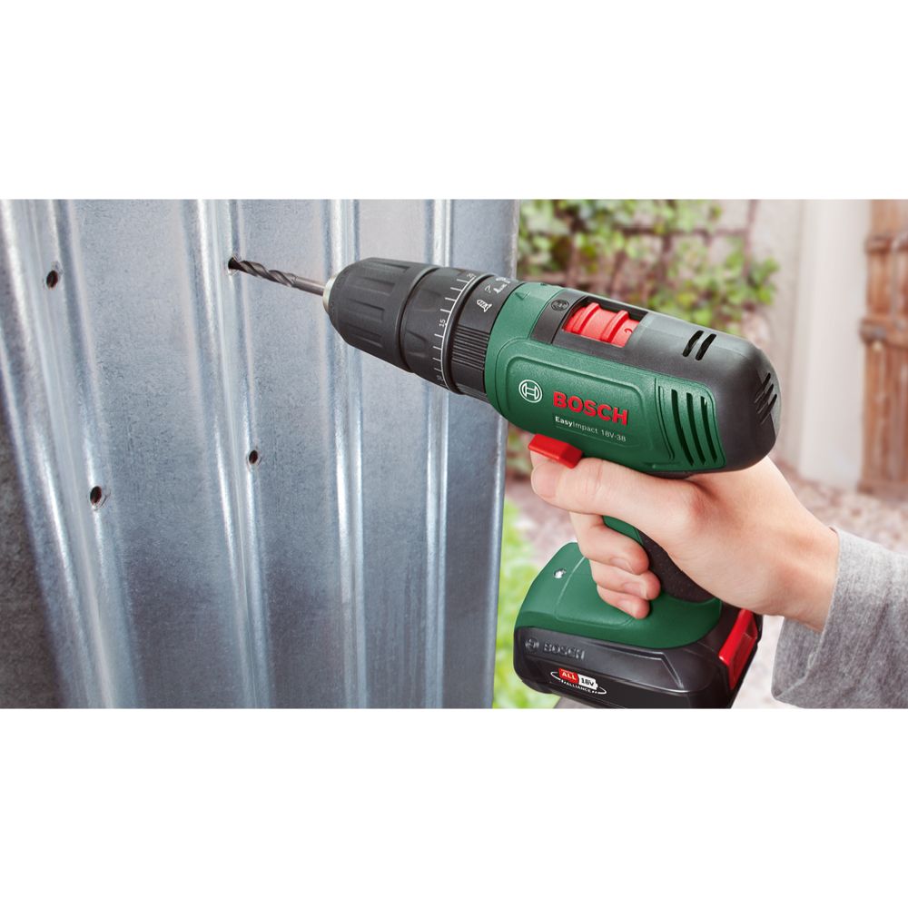 Bosch EasyImpact slagborrmaskin 18V-38 2,0 Ah