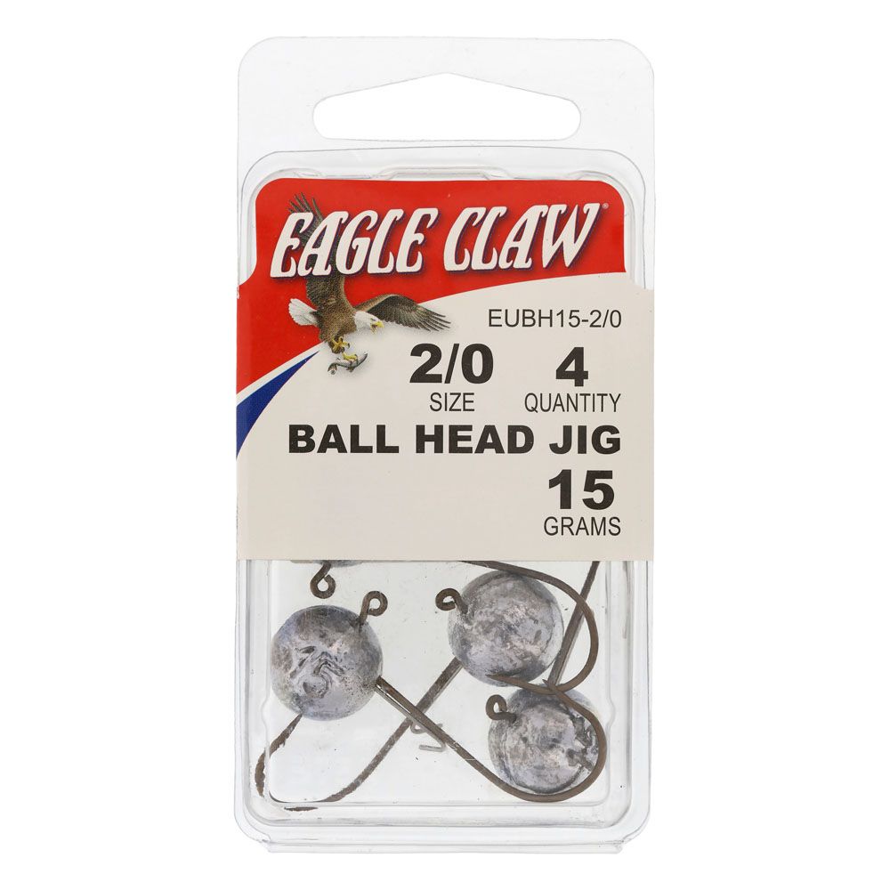 Eagle Claw jiggskalle 4 st
