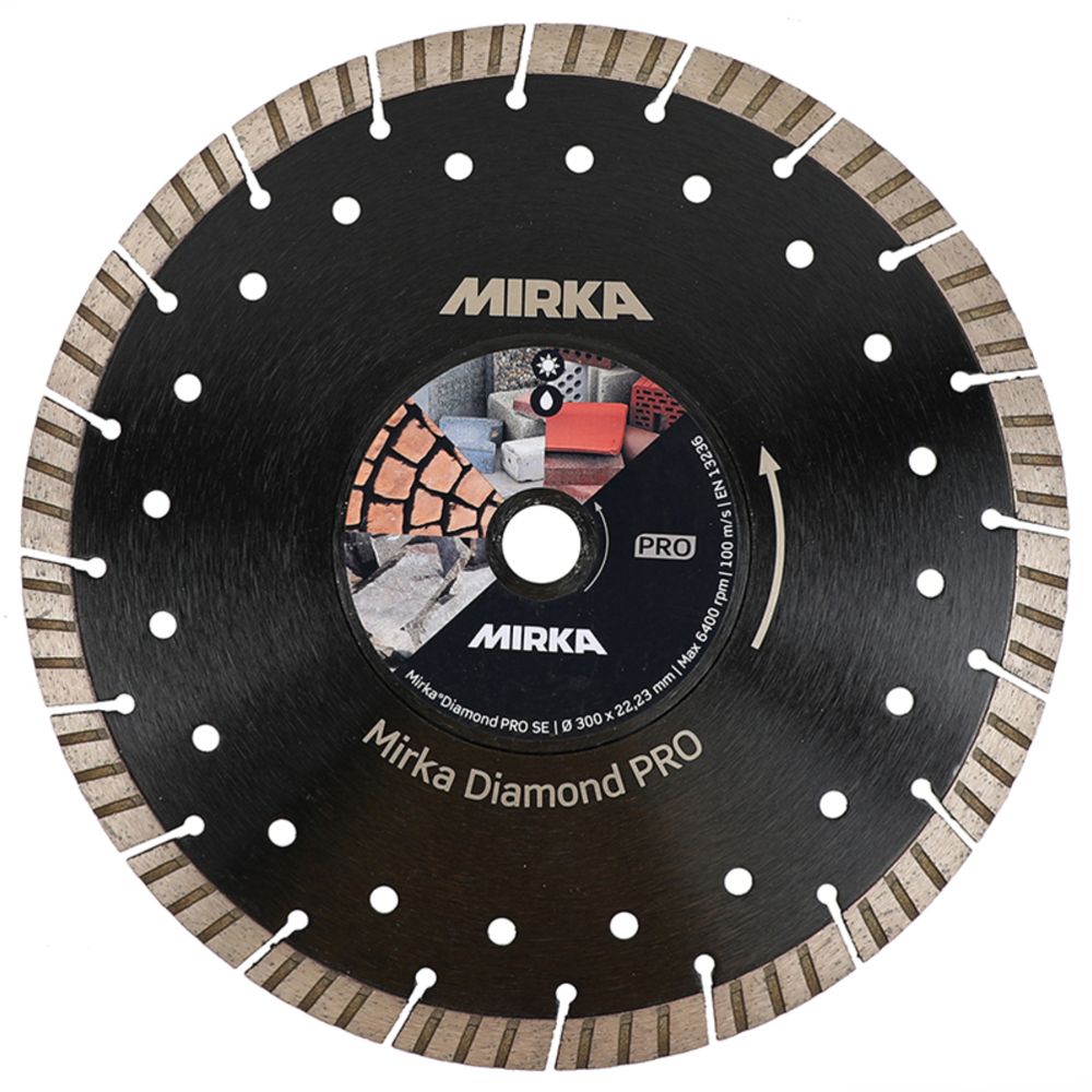 Mirka Diamond PRO segmentti timanttikatkaisulaikka 300 mm
