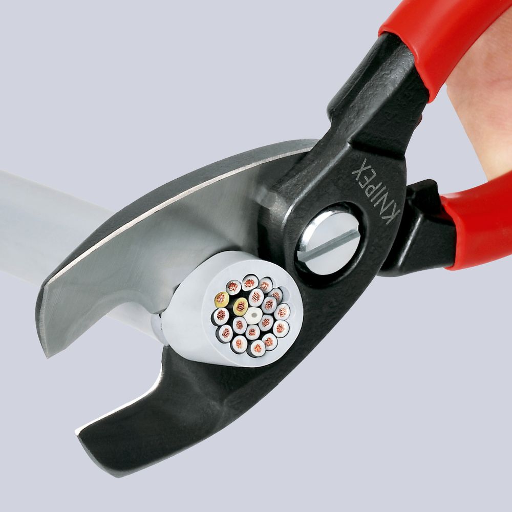 Knipex® 95 11 200 kaapelileikkurit max. 20 mm Cu+Al 200 mm
