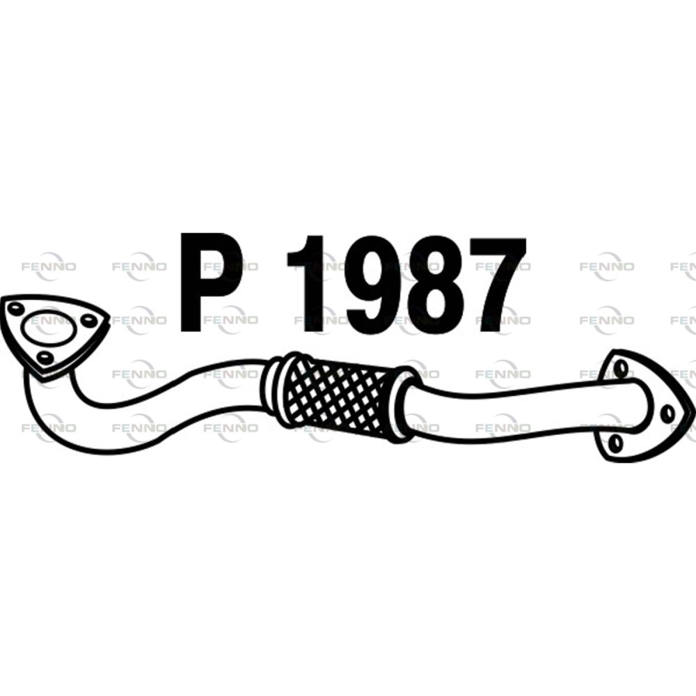 Avgasrör 14-1987