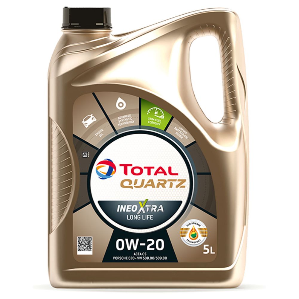 Total Quartz Ineo Xtra Long Life 0W-20 5 l moottoriöljy