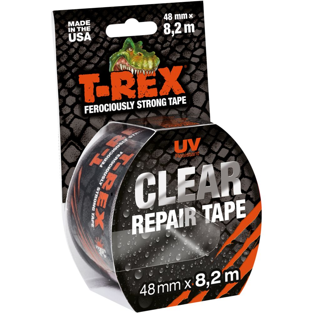 T-Rex Clear Repair Tape kirkas korjausteippi 48 mm x 8,2 m