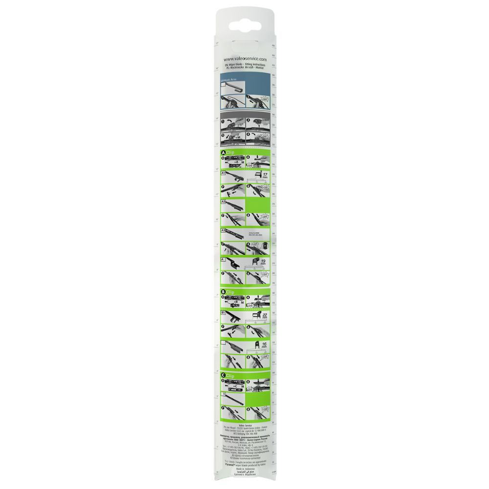 Valeo First MultiConnection FM35 pyyhkijänsulka 35 cm